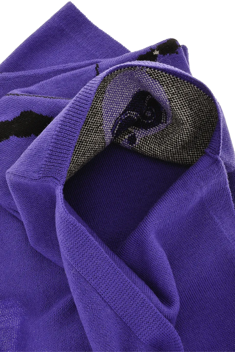 MISS MARC Purple Wool Woman Scarf