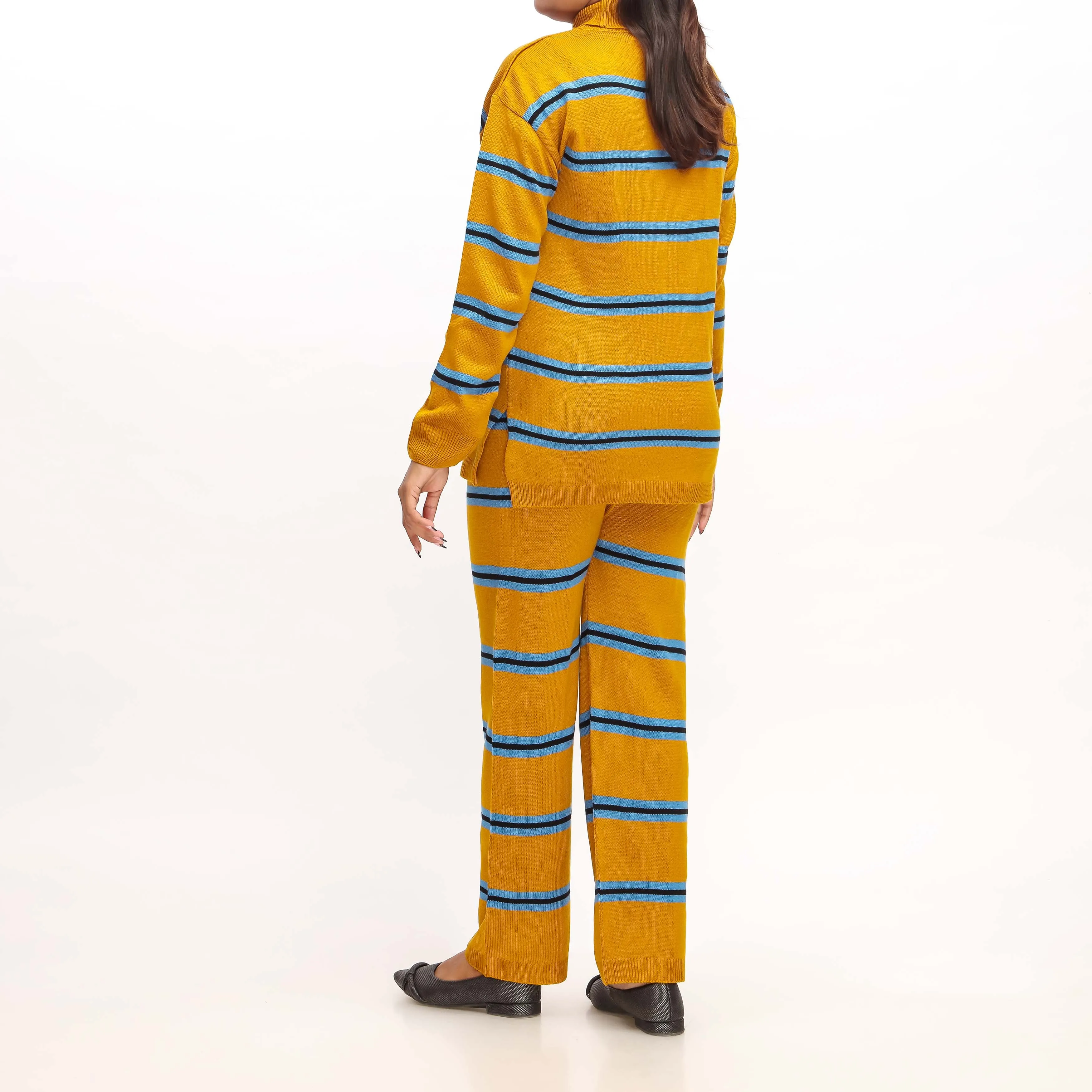 Mustard Thread Sweater Co-ord Set PN4612