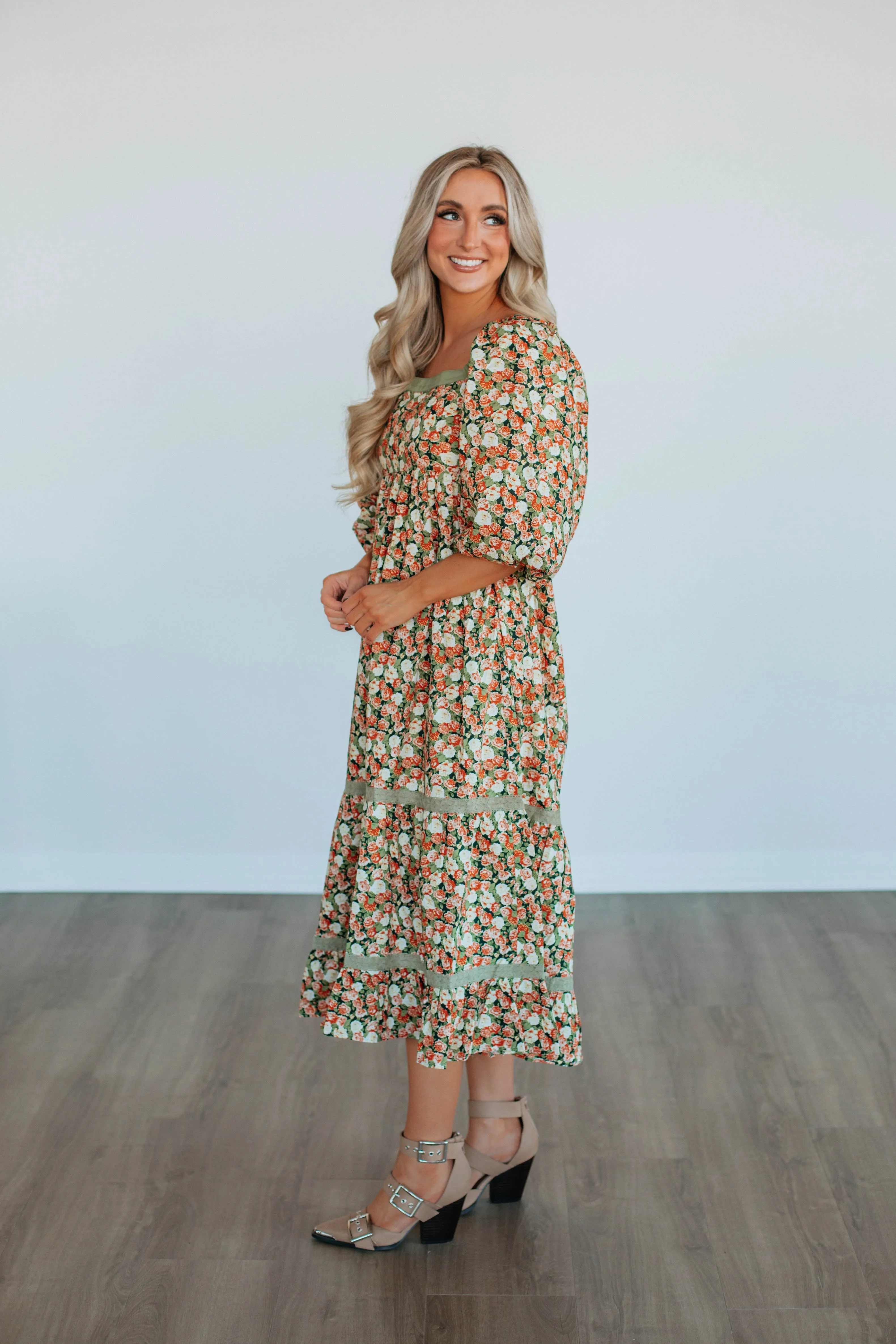 Nautia Floral Dress