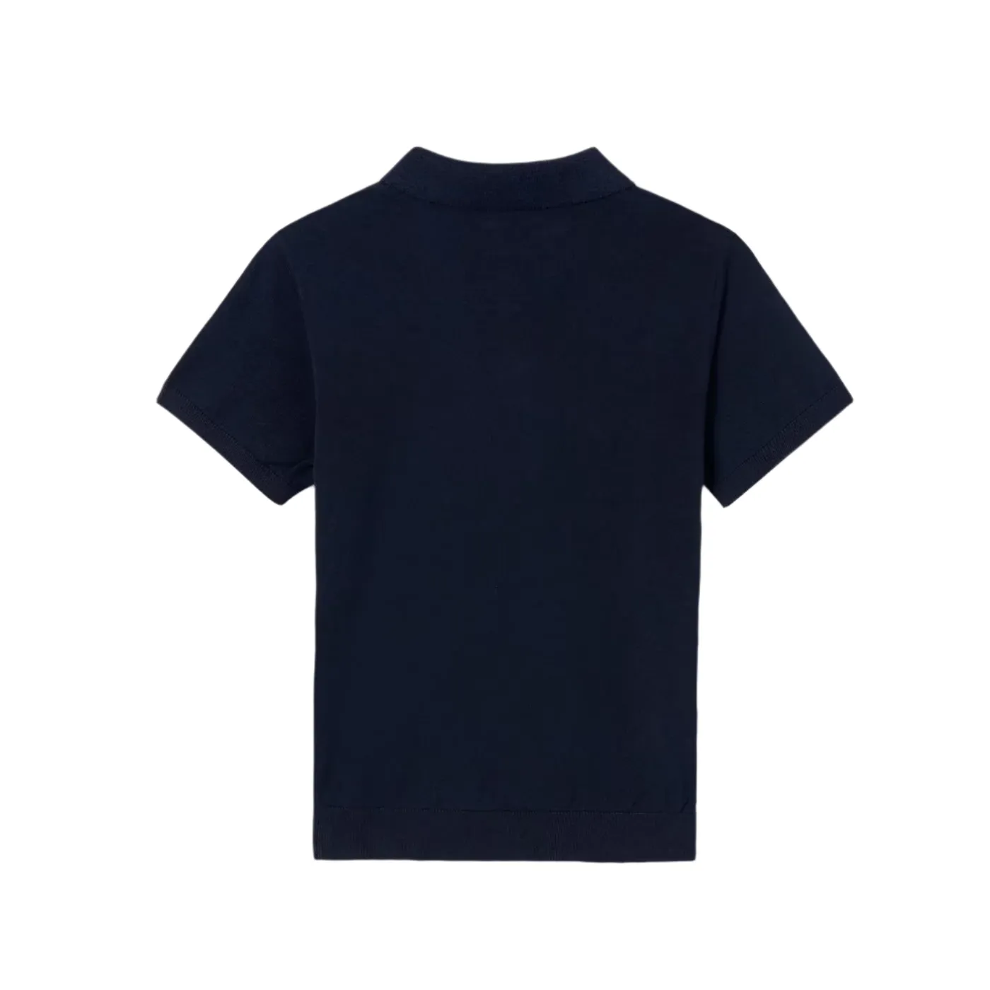 Navy Blue Kids Sweater Polo