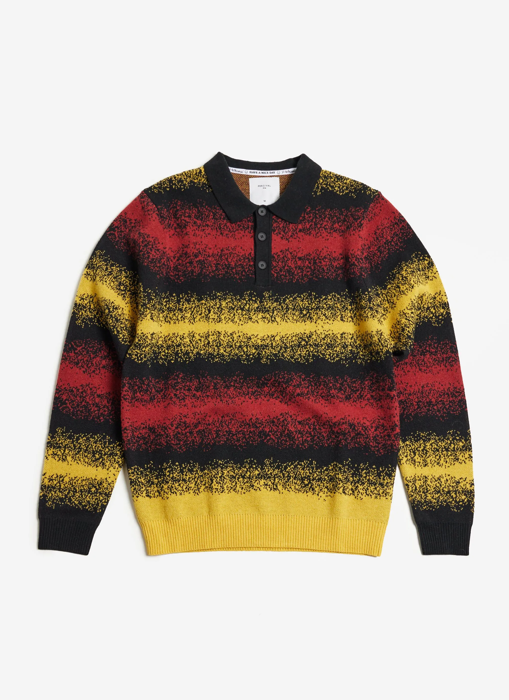 Neutrino Gradient Rugby Knit | Merino Wool | Sunset