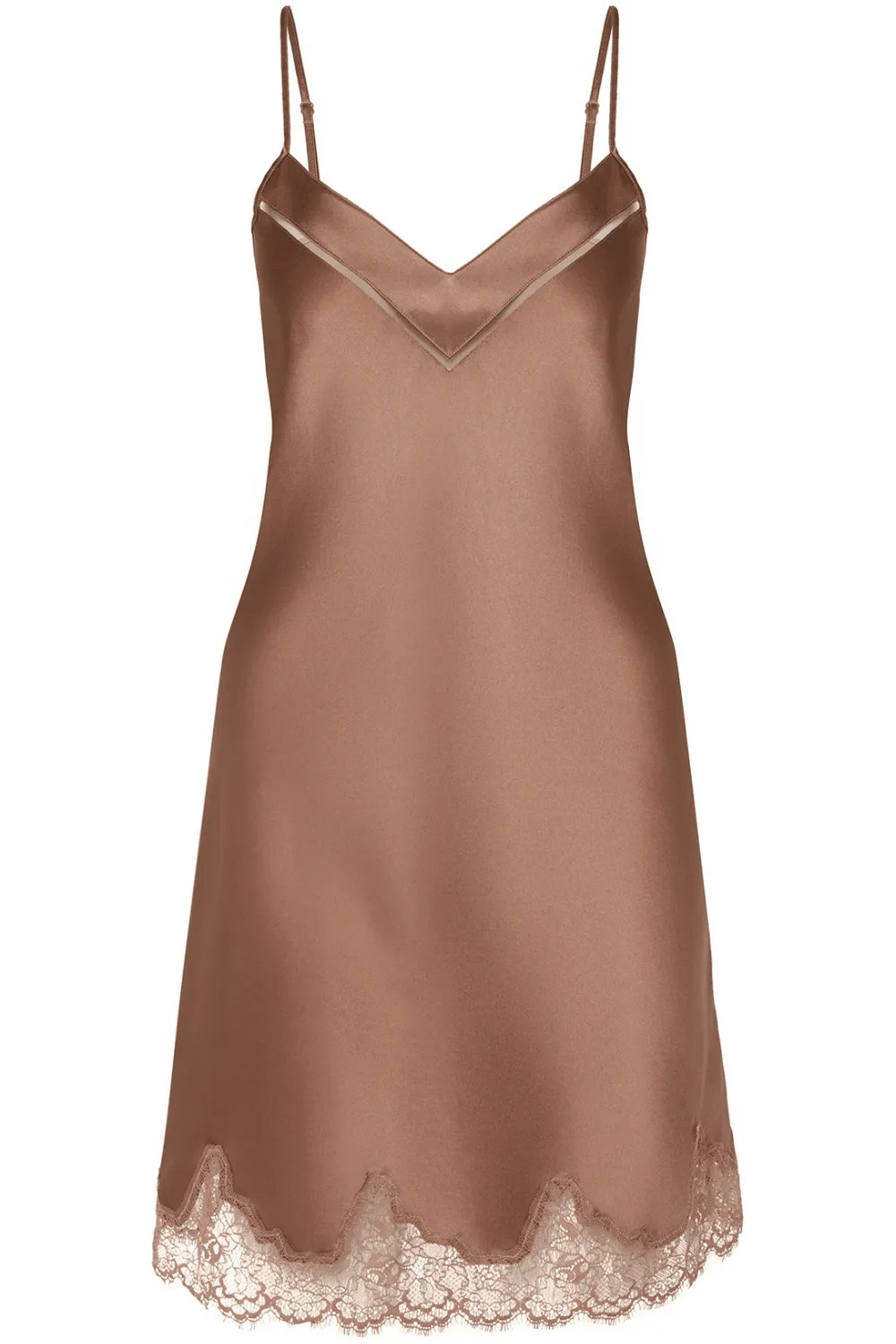 Nocturne Silk Nightdress Macchiato