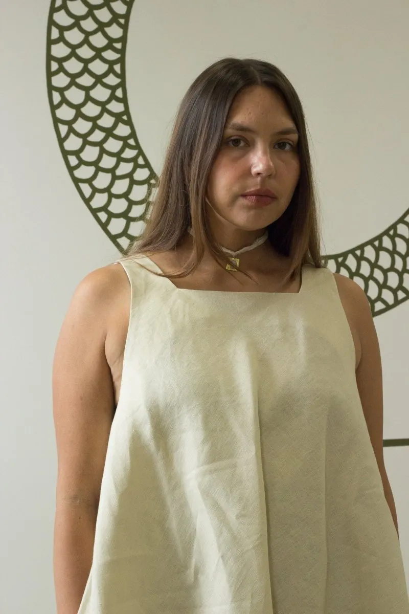 Odeyalo Nili Dress (Natural Linen)