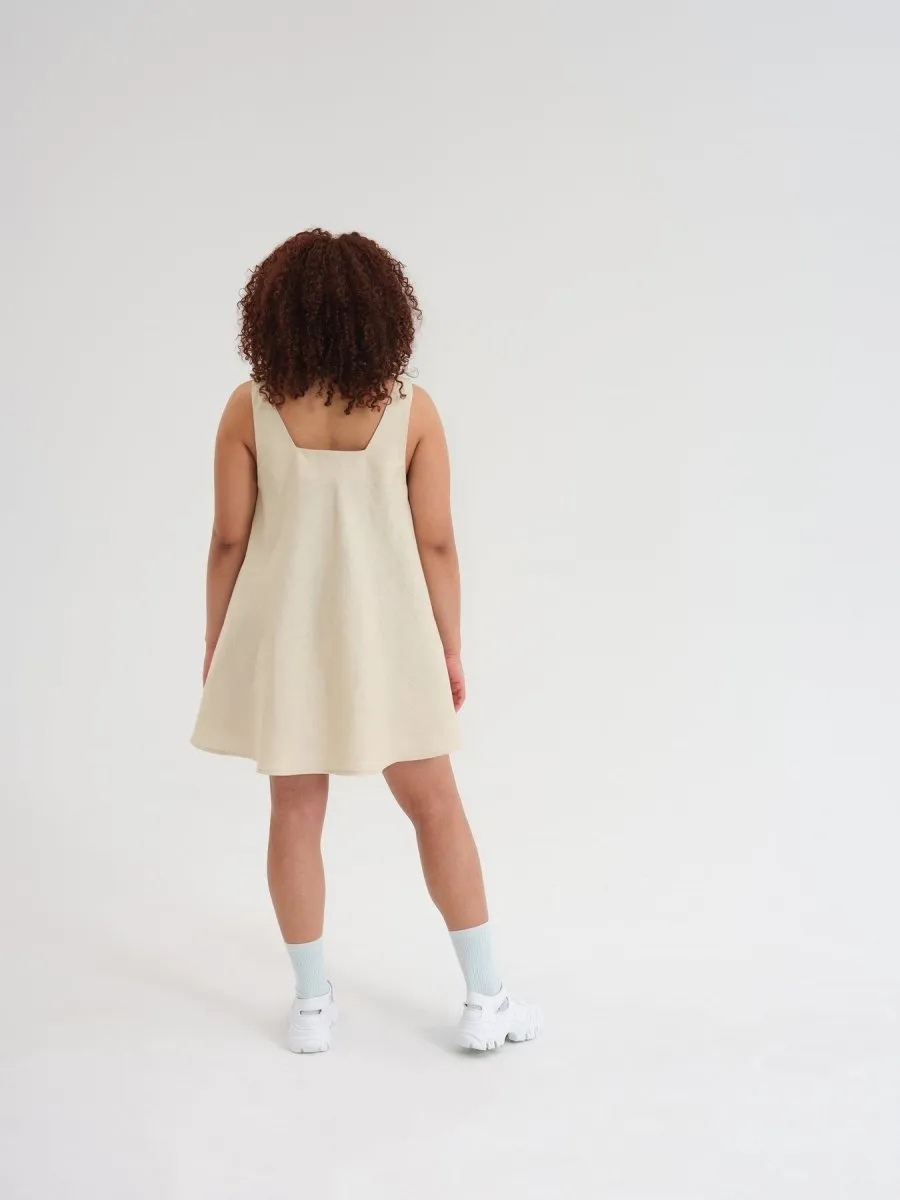 Odeyalo Nili Dress (Natural Linen)