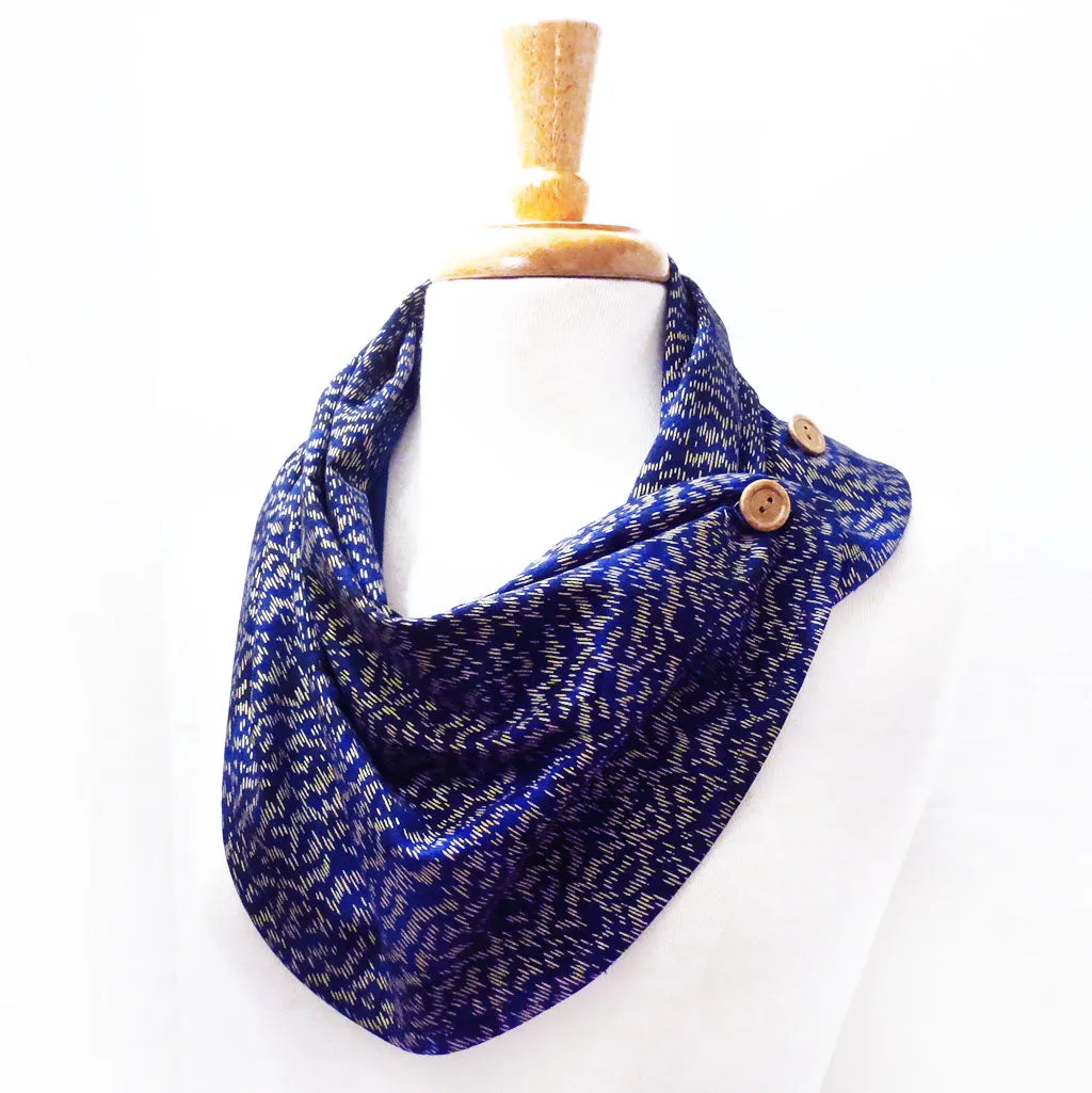 patricia button scarf