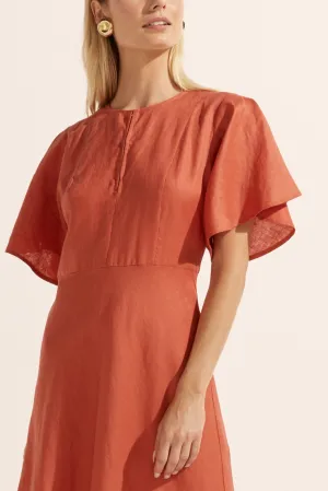 Pavillion Dress - Nectarine