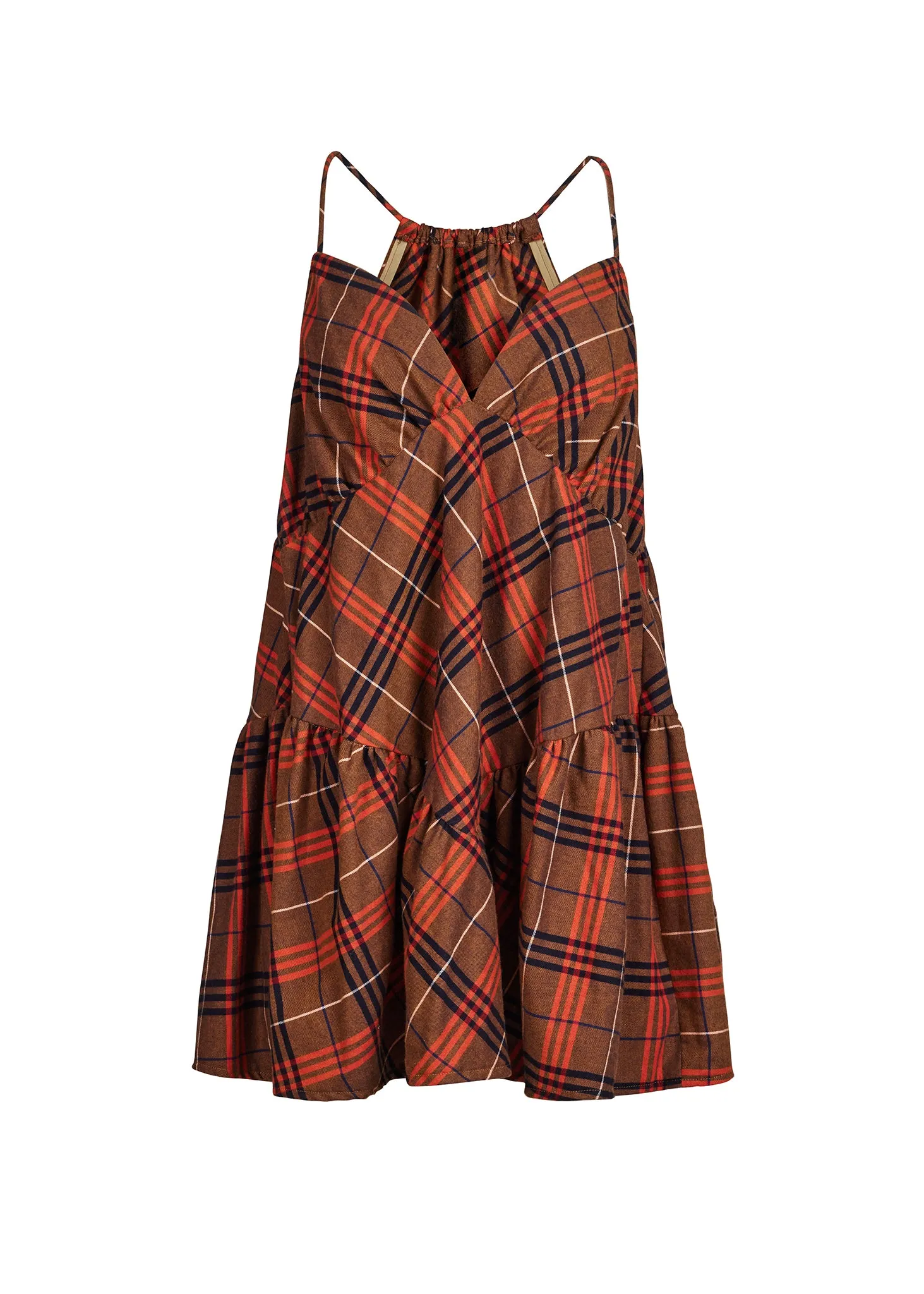 Plaid Mini Dress