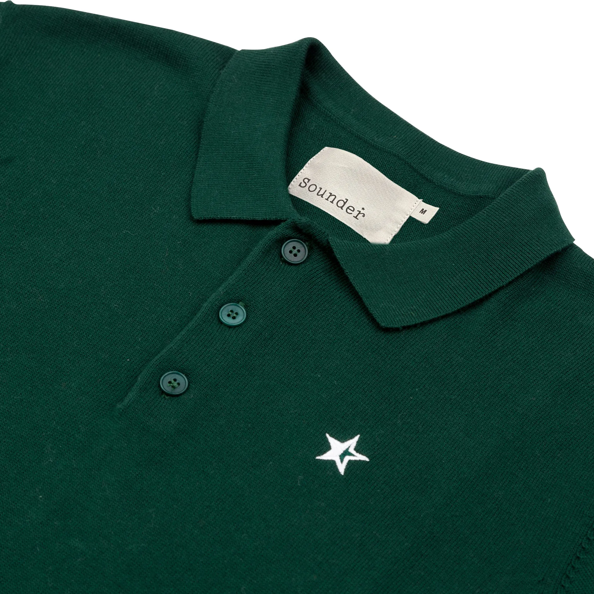 Play Well Knitted Polo - Pine