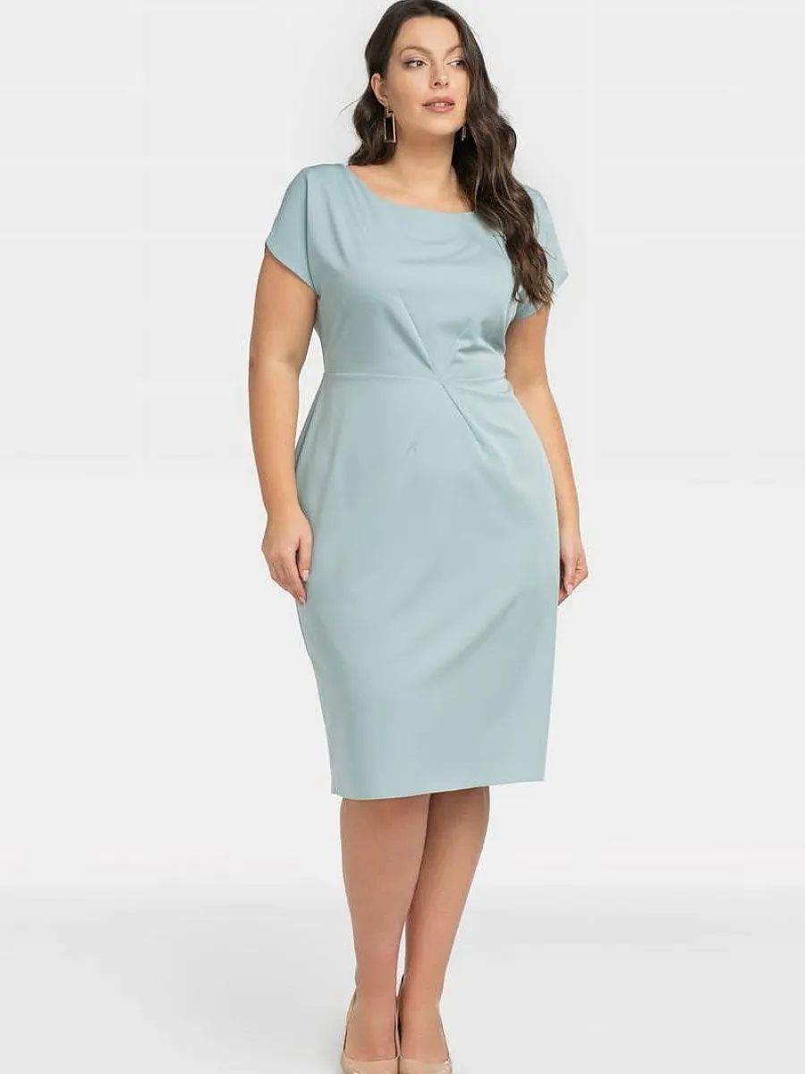 Plus size dress model 196877 Karko