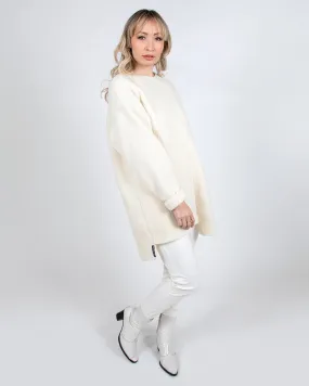 Polartec® Shearling Puffin Unisex Top 2-in-1 in Ivory