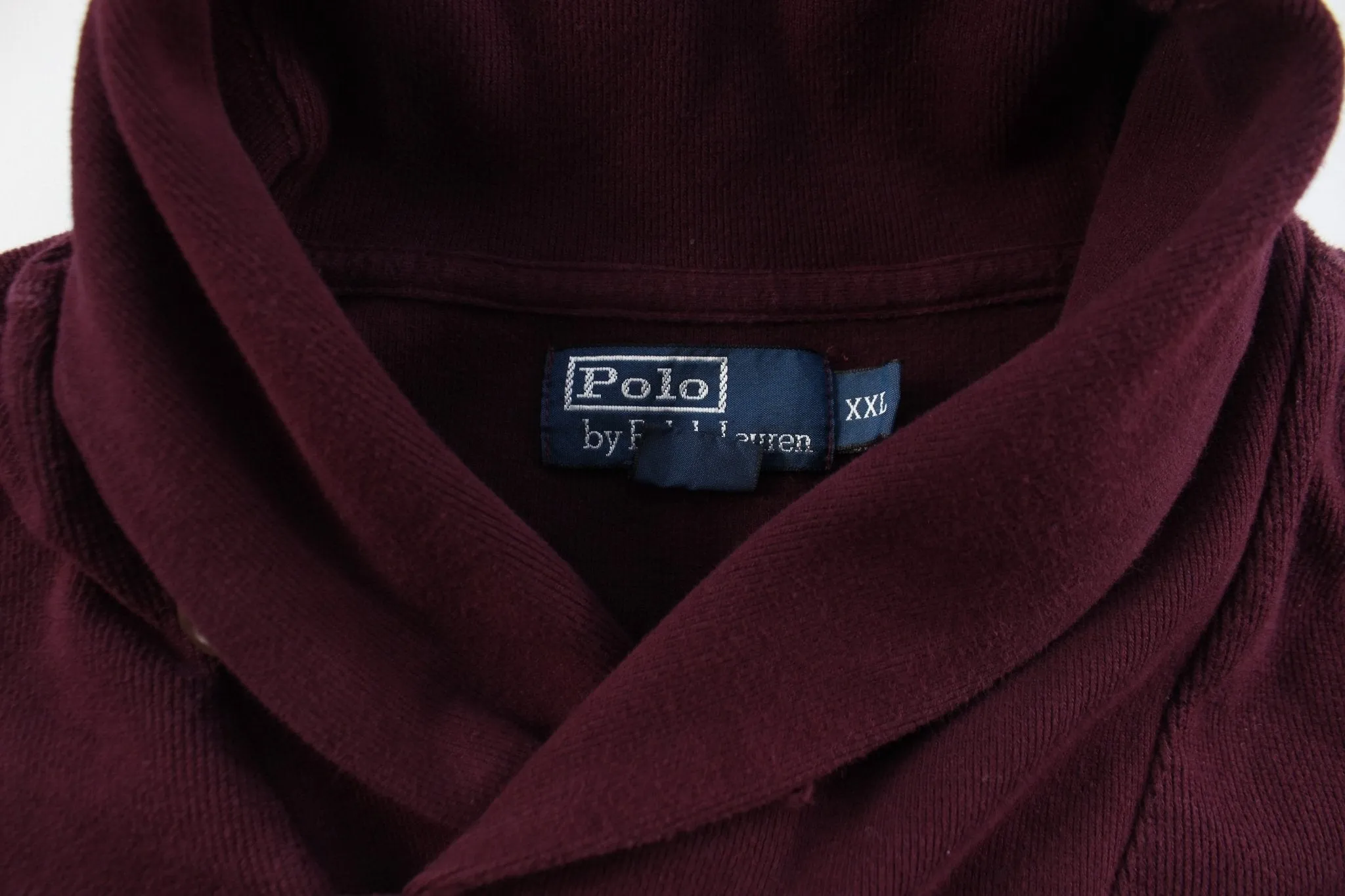 Polo by Ralph Lauren Embroidered Logo Burgundy Sweater