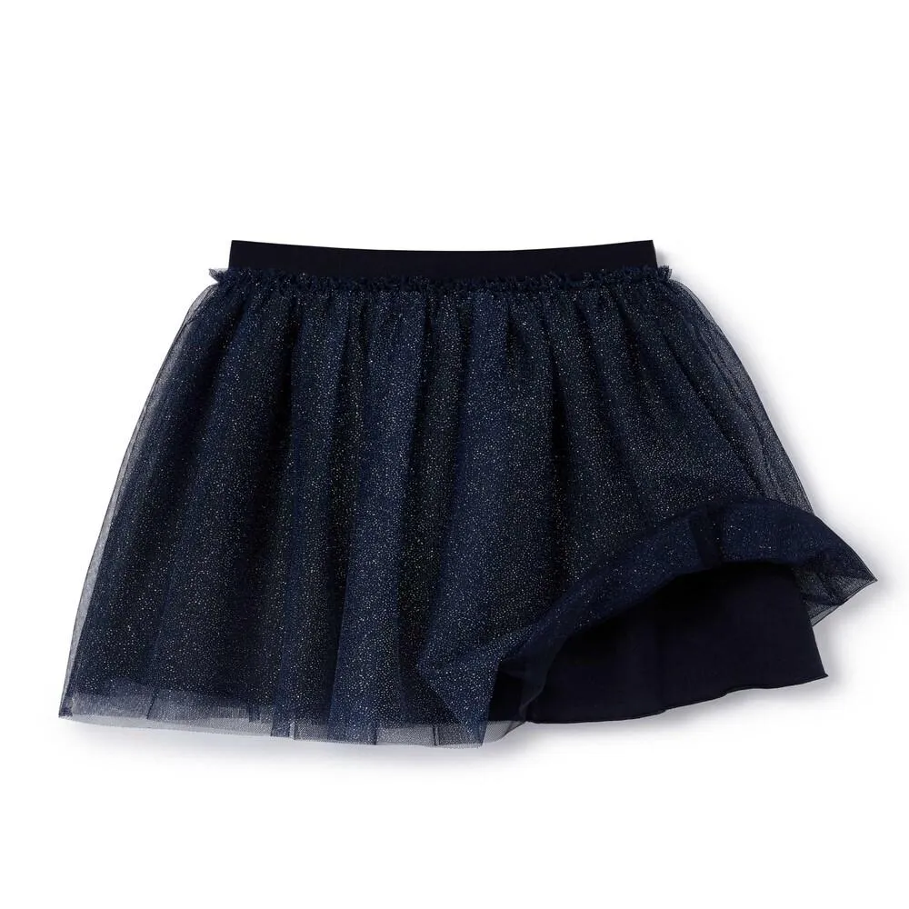 Print Tulle Skirt