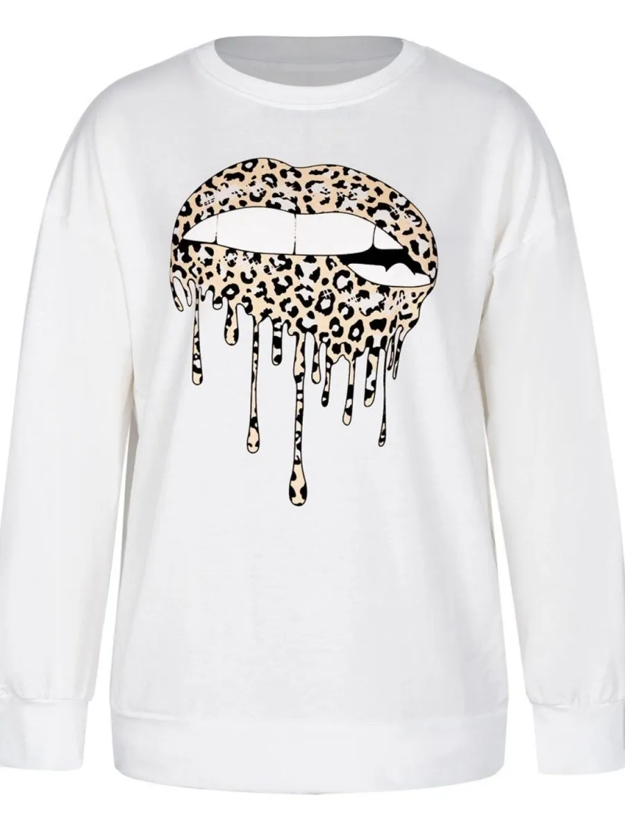 "Sassy Faces" Graphic  Sweatshirt