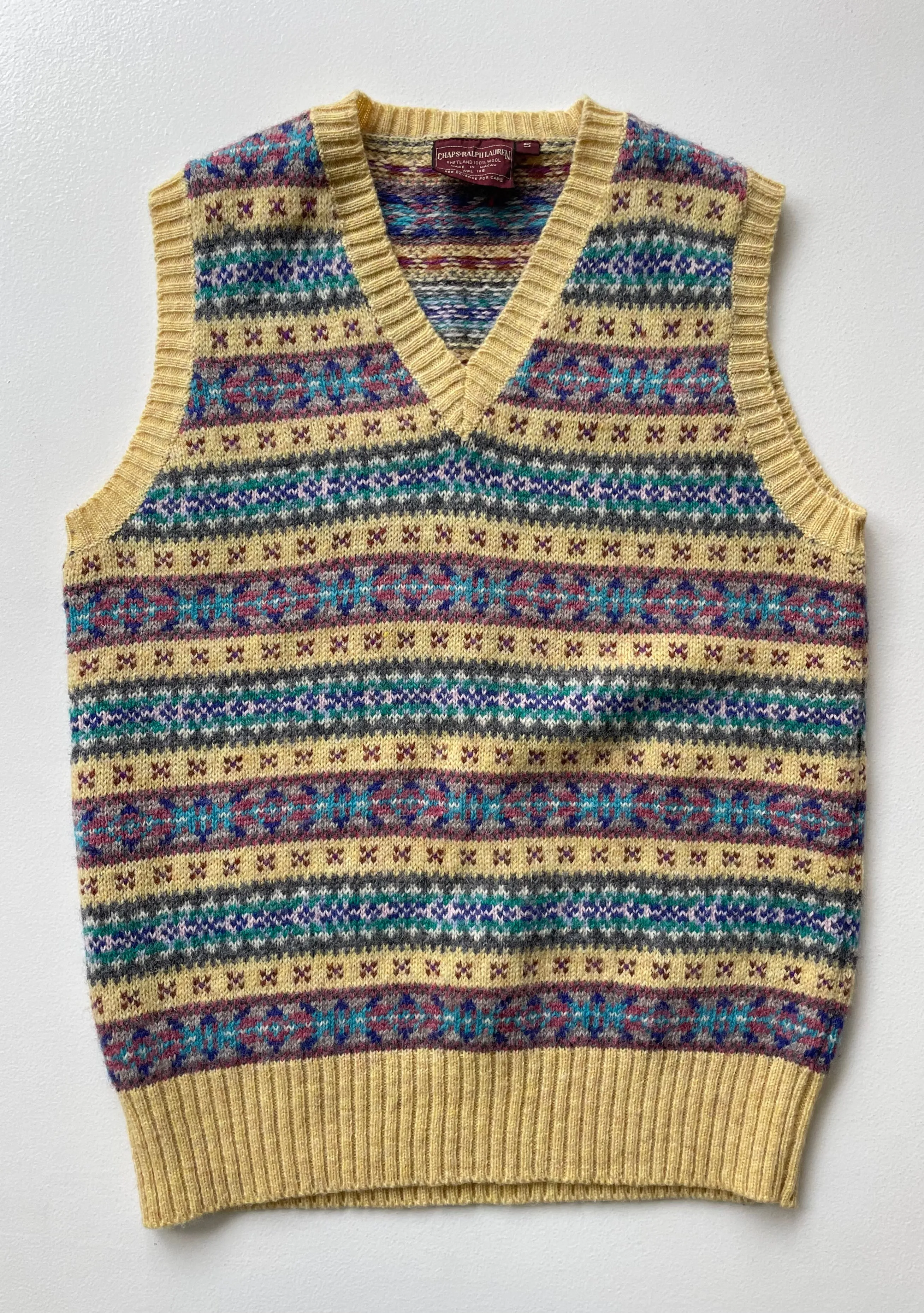 Ralph Lauren Fair Isle Vest