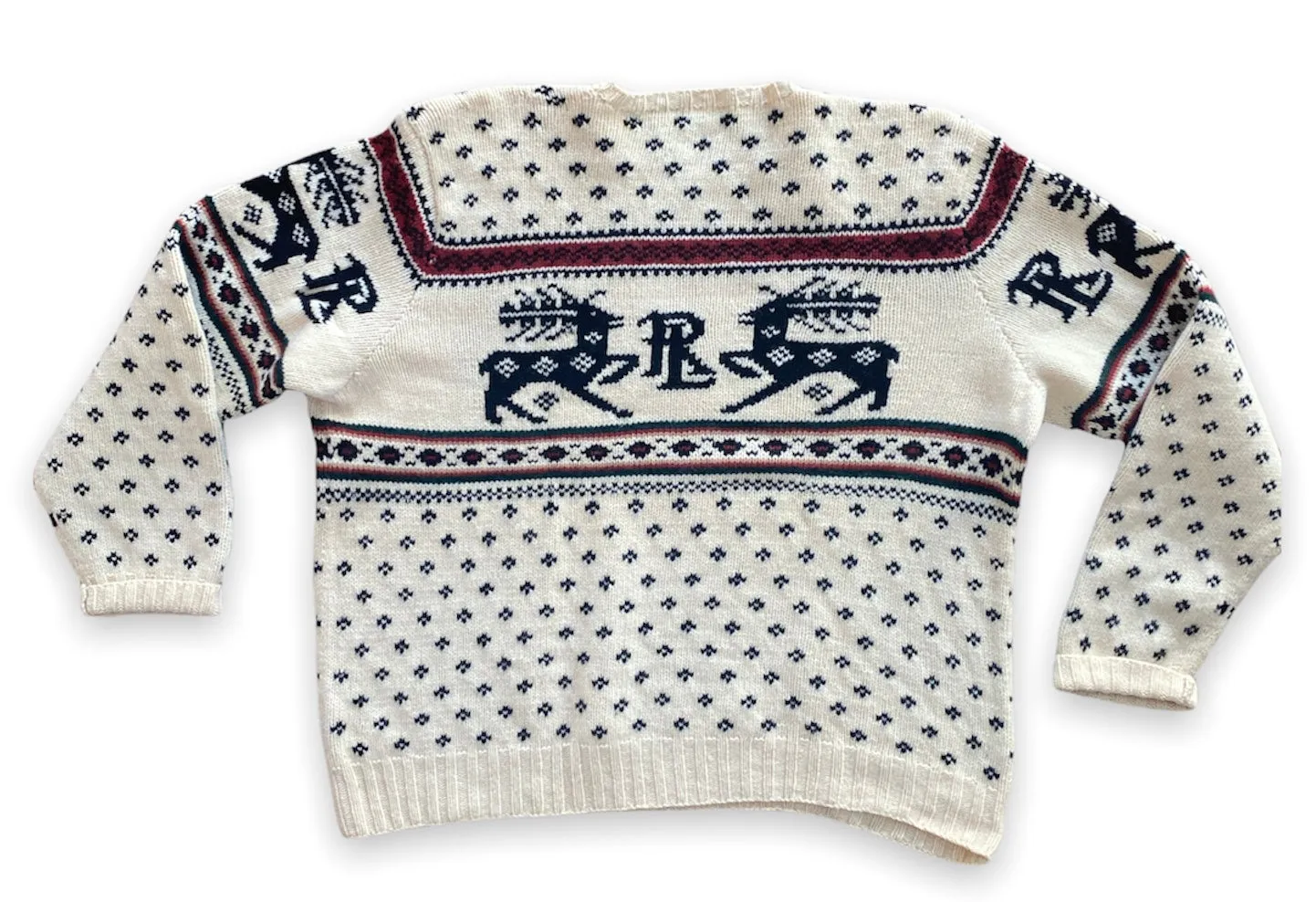 Ralph Lauren RL Christmas Knit Sweater Men XXL