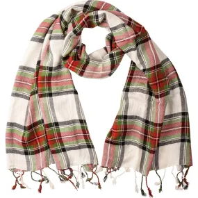 Red Plaid Scarf