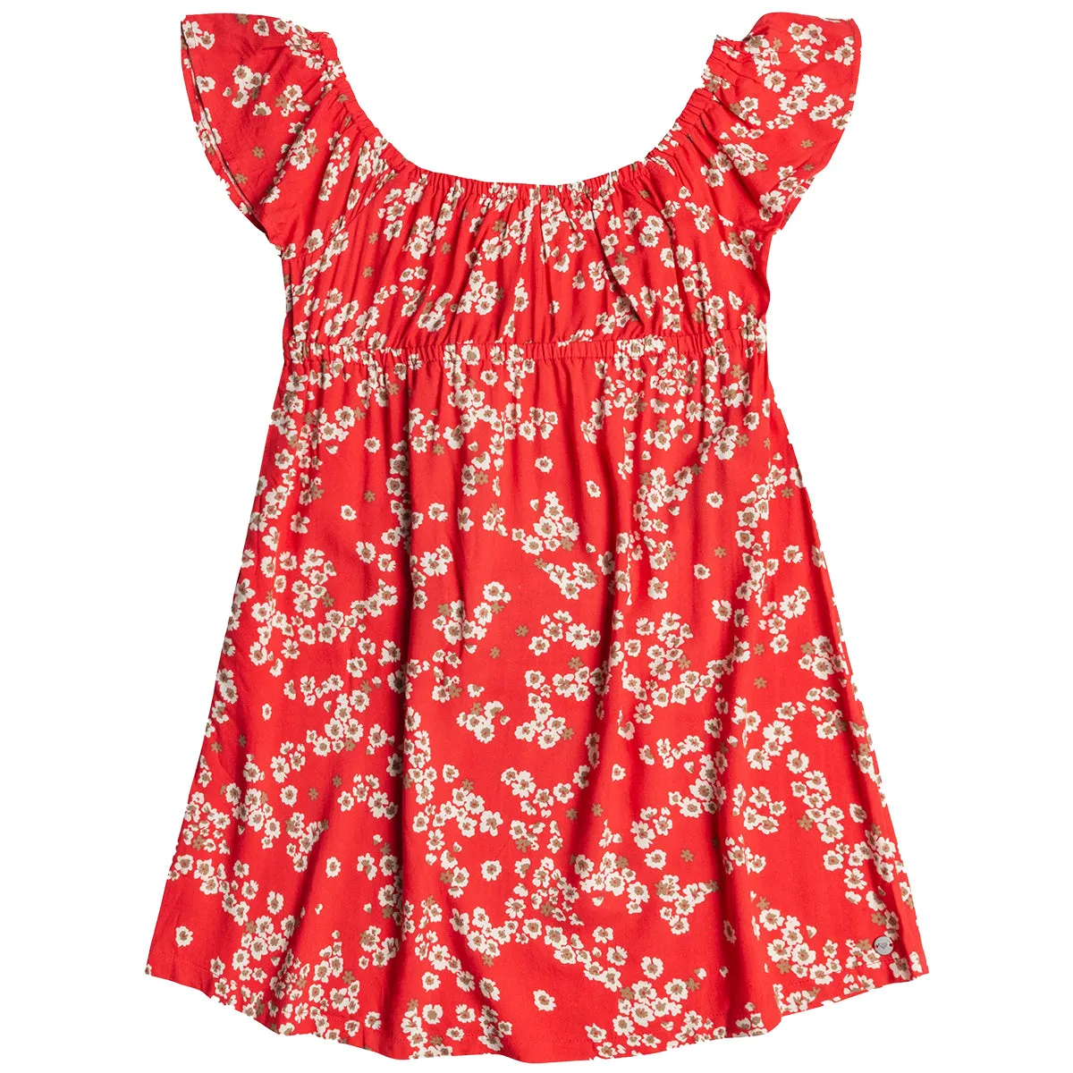 Roxy Youth Dancing Is Done Babydoll Mini Dress