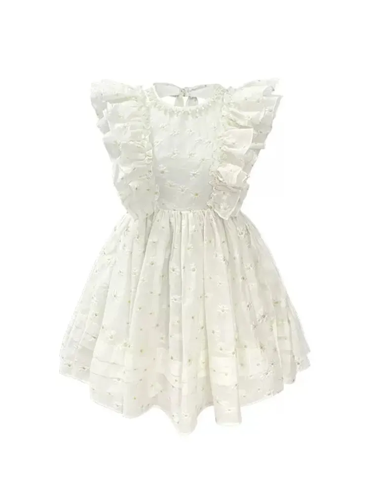 Ruffle babydoll dress【s0000006773】