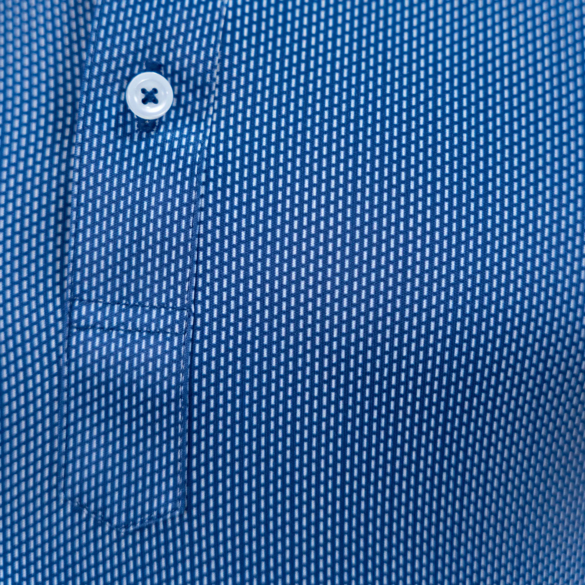 Semi-Spread Collar Polo Monroe Navy