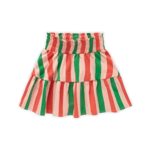 Sproet & Sprout Skirt | Ruffle Stripe