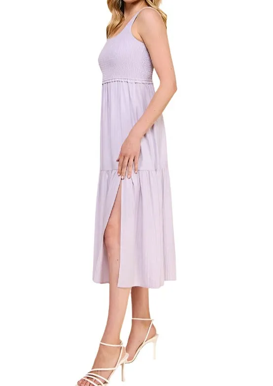 Summer Nights Babydoll Midi Dress