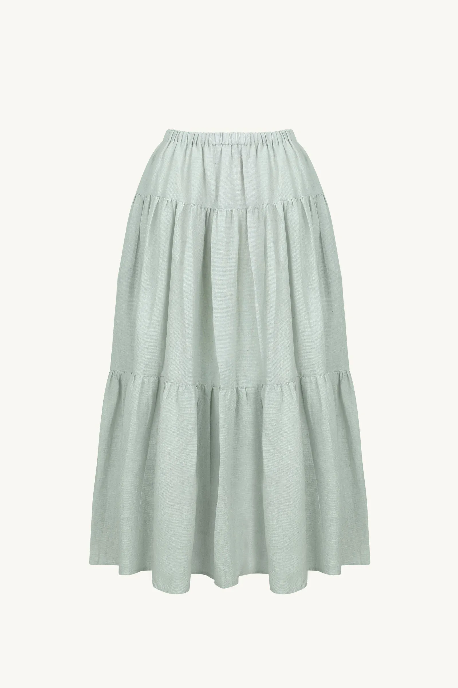 Teacake Skirt -- Organic Crepe Cotton