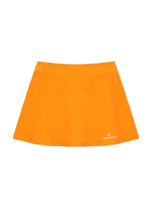 Terry Flare Skirt- Orange