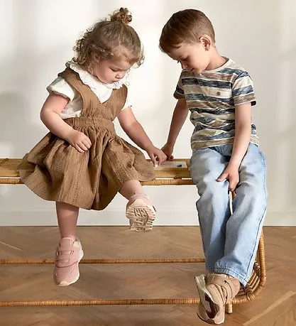 The Eyelet Pinafore Dress - KIDS