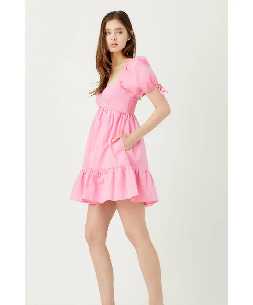 Think About me Babydoll Dress