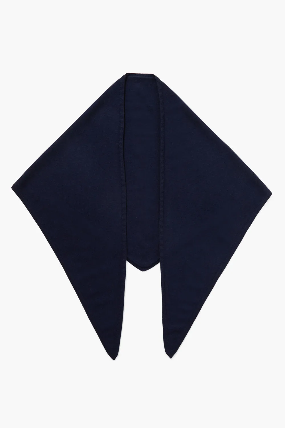 Triangle Scarf Navy