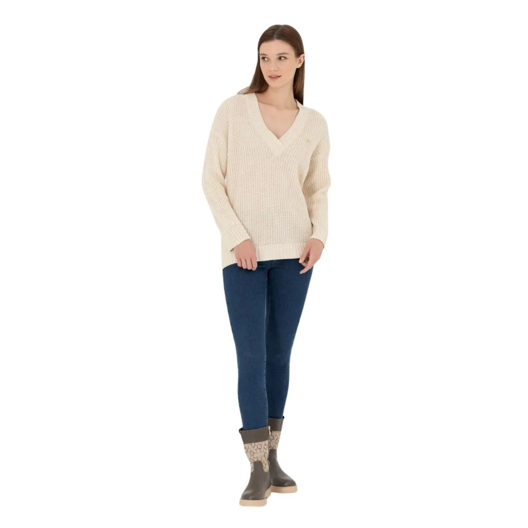 U.S. POLO ASSN. V Neck Sweater Women 50277292-VR225