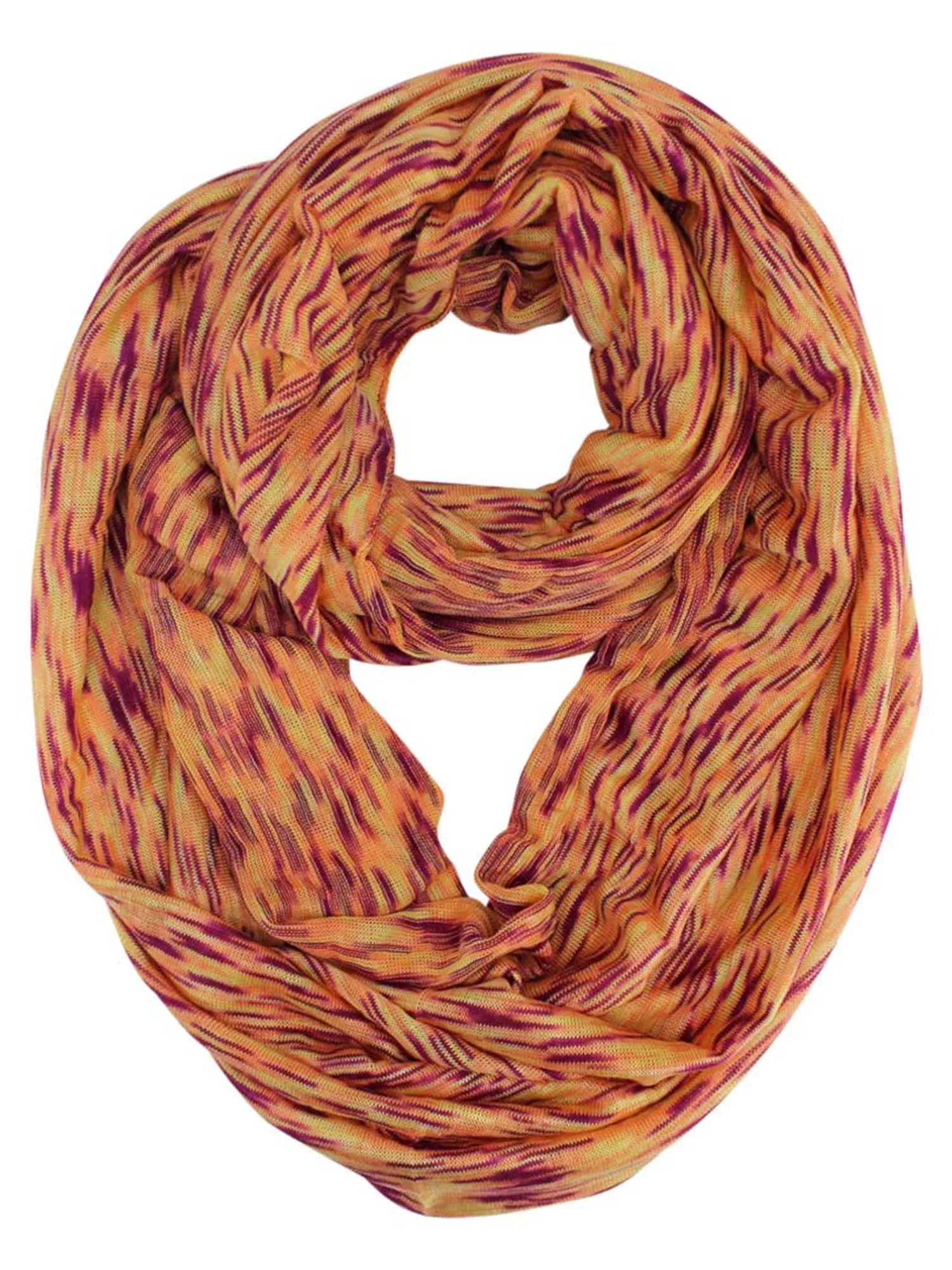 Variegated Light Knit Infinity Scarf