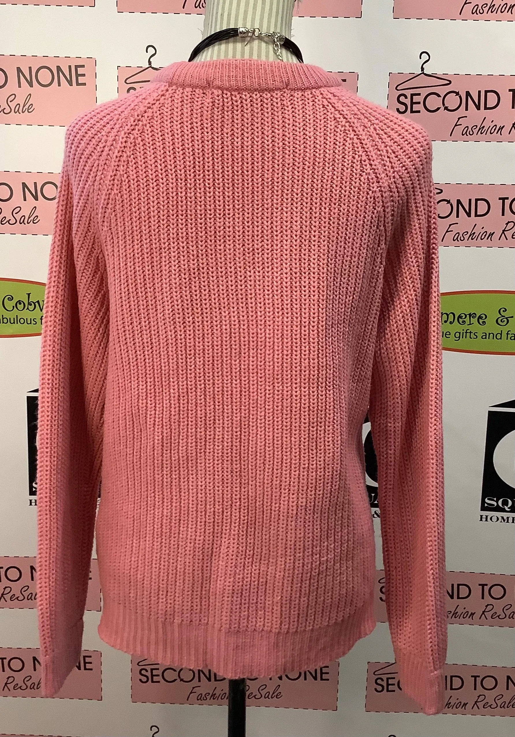 Vera Moda Retro Pink Sweater (Size L)