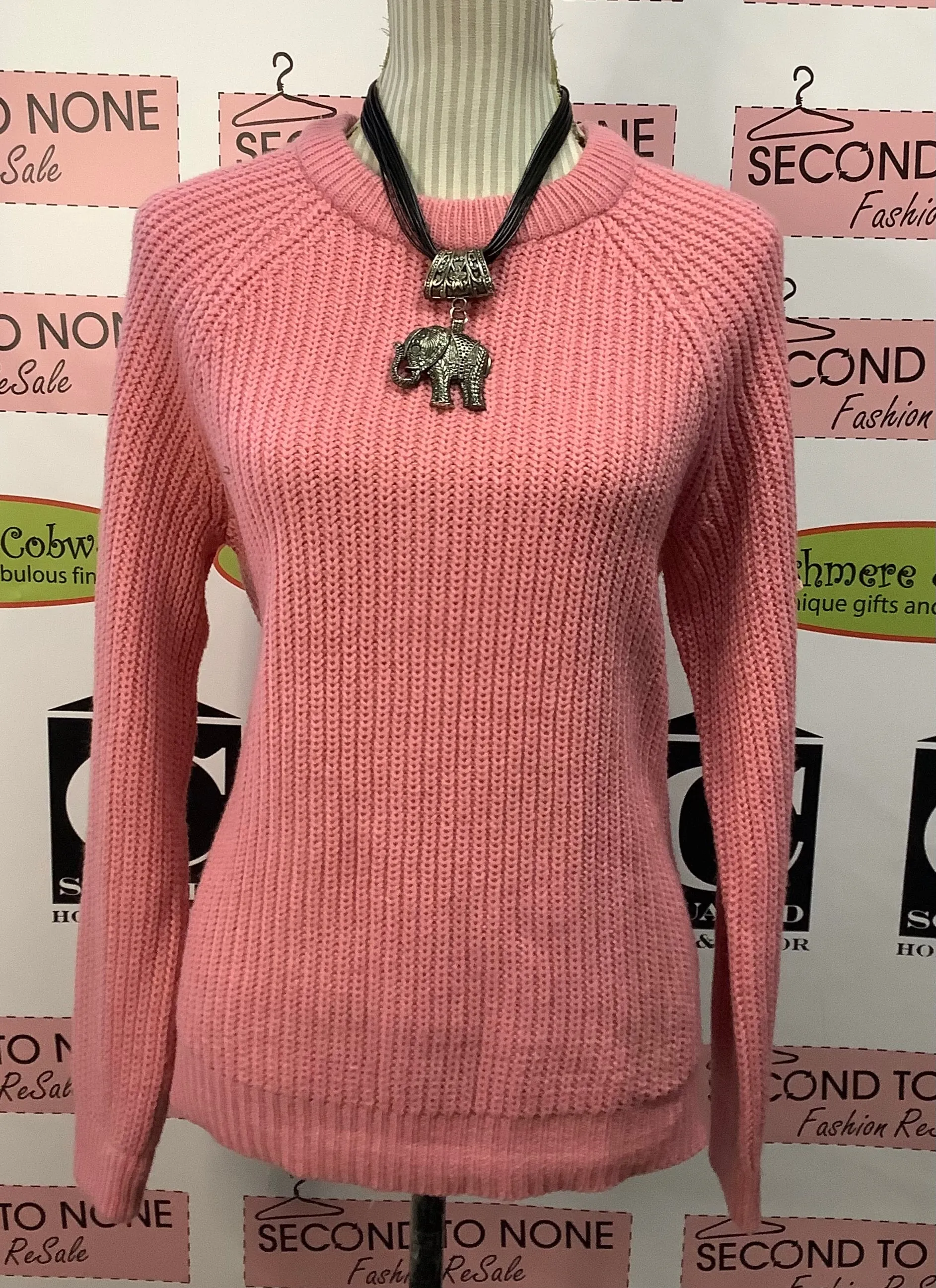 Vera Moda Retro Pink Sweater (Size L)