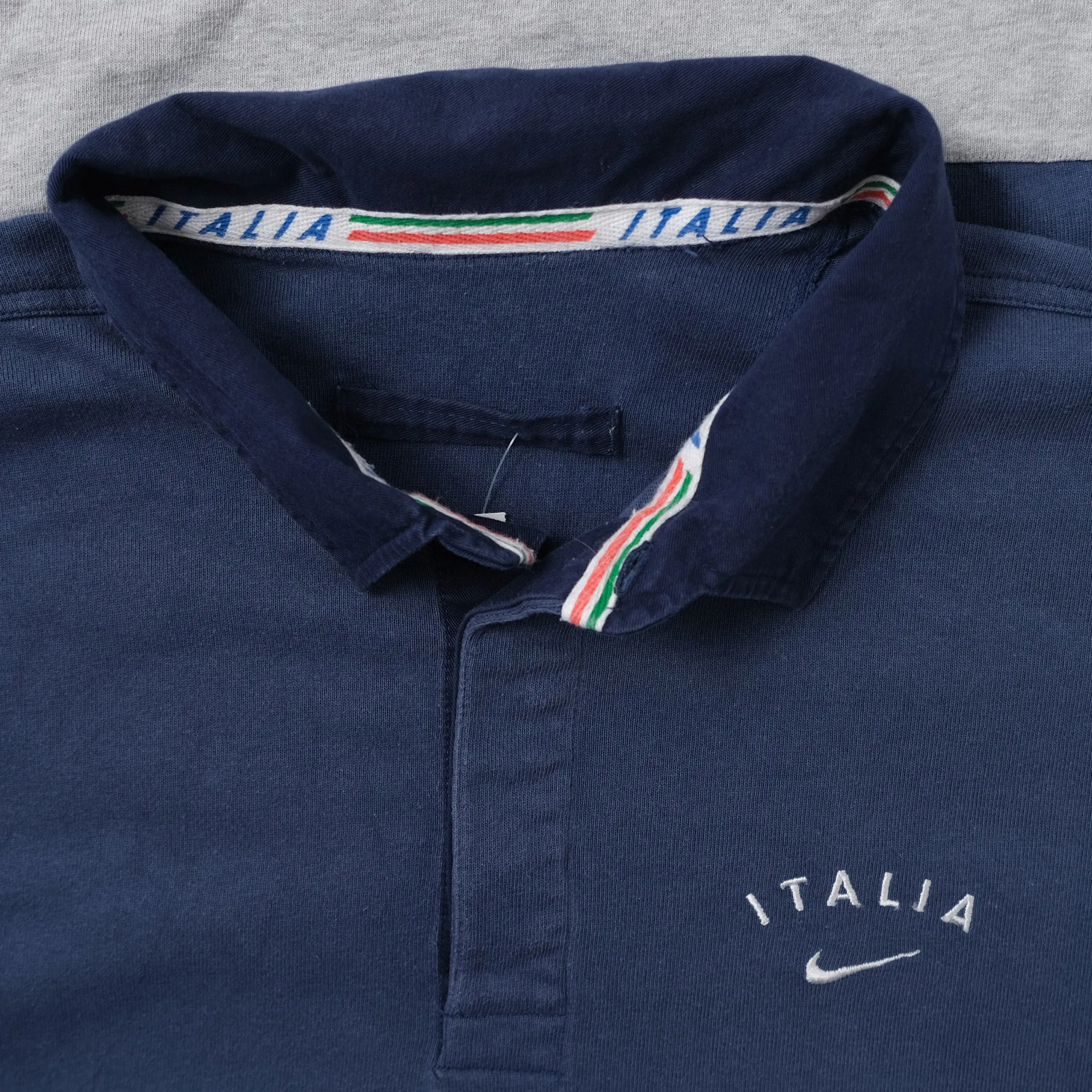 Vintage Nike Italy Long Polo XXL