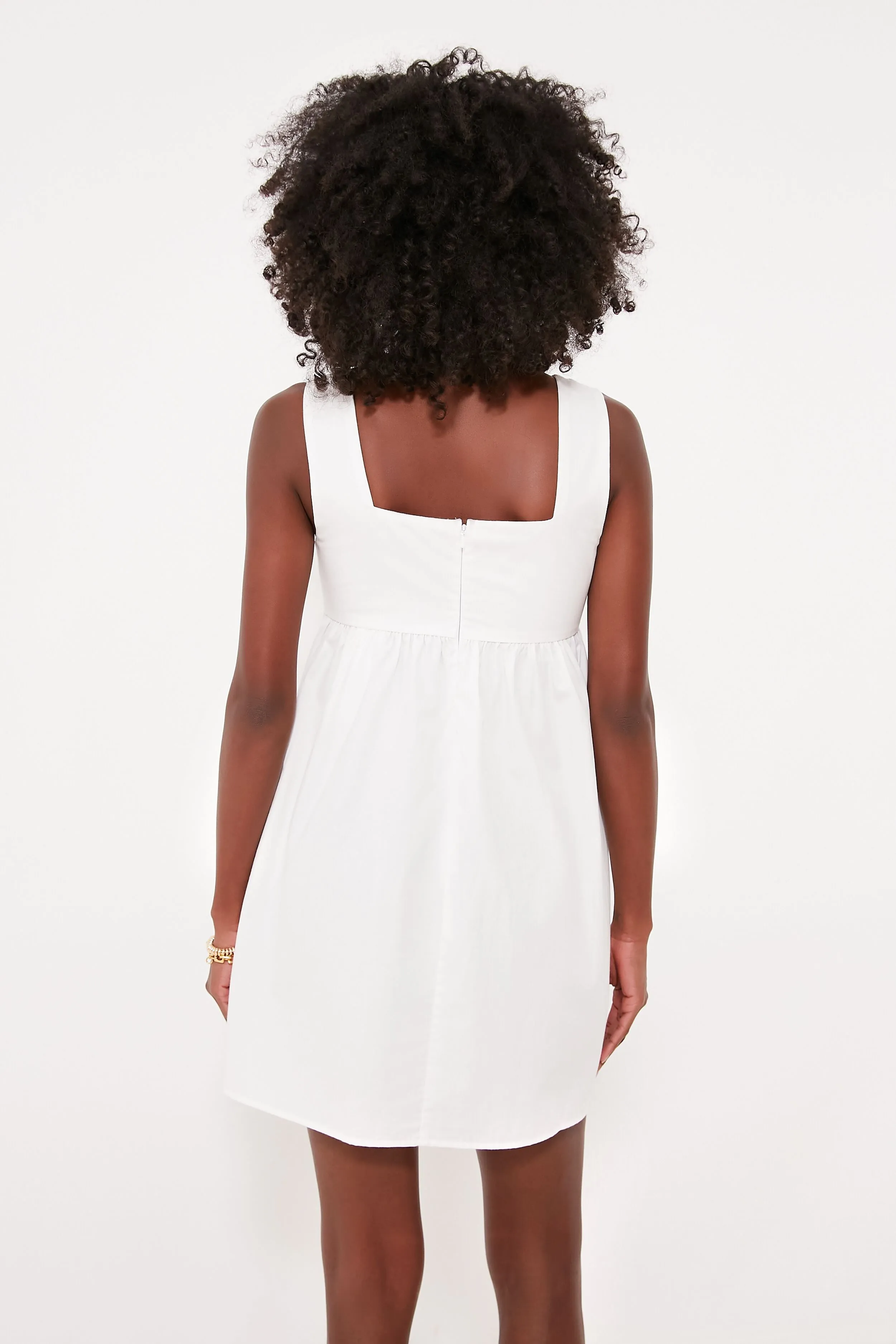 White Letizia Mini Dress