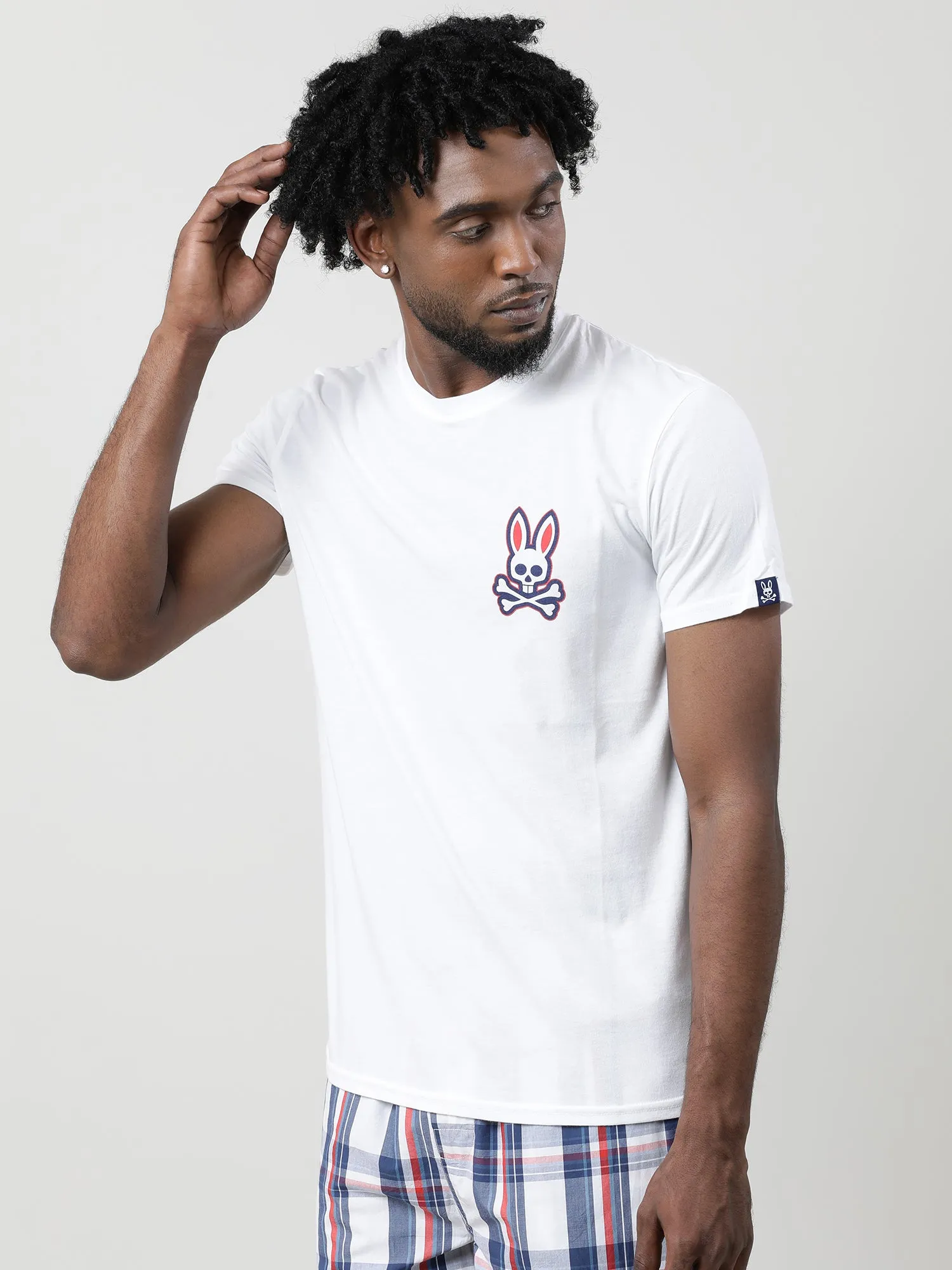 White Regular Fit T shirt