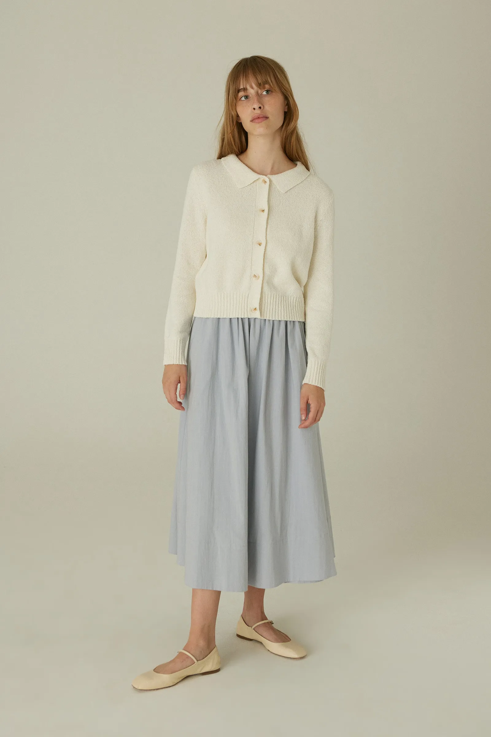 Wrap Skirt -- Organic Cotton Voile