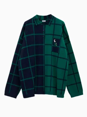 x Suna Fujita polo sweater